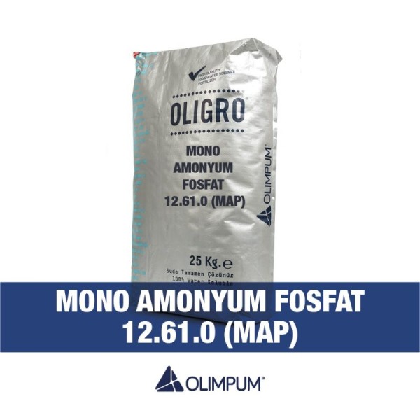 Oligro Olitar Mono Amonyum Fosfat 12-61-0 (MAP) 25Kg